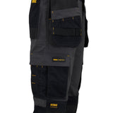 DeWalt Albany Slim Fit Trouser Grey/Black - - Customisable Workwear