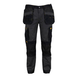DeWalt Albany Slim Fit Trouser Grey/Black - Grey Black - Customisable Workwear