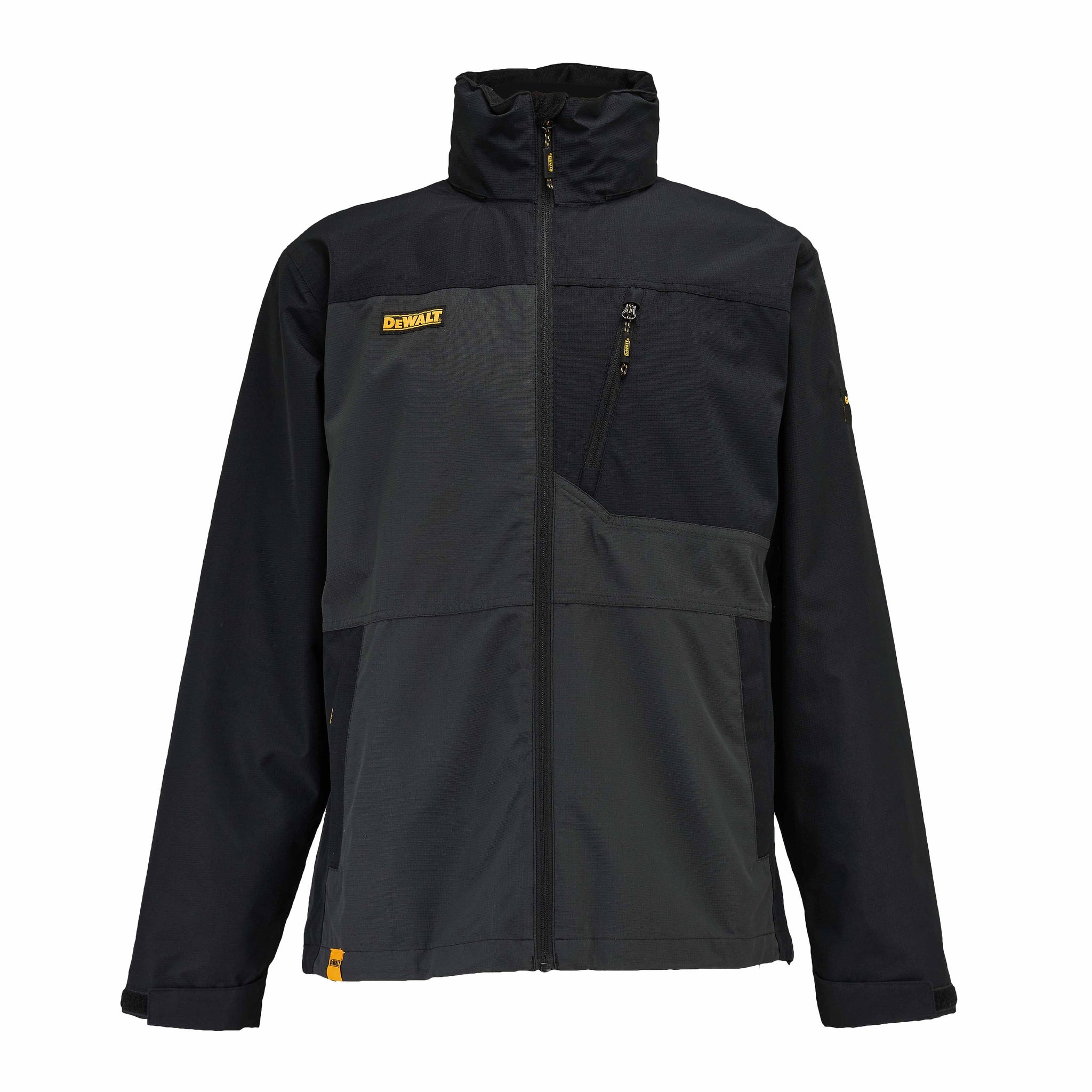 DeWalt Southampton Breathable Waterproof Jacket Grey/Black - Grey Black - Customisable Workwear