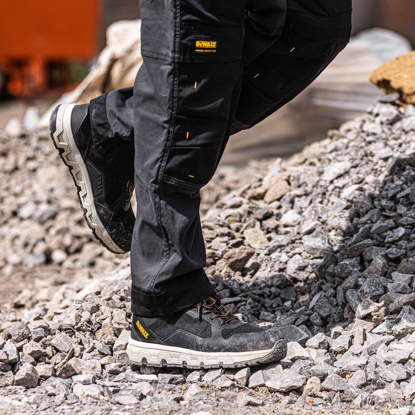 DeWalt Lamar Lamar Safety Trainer Black - - Customisable Footwear