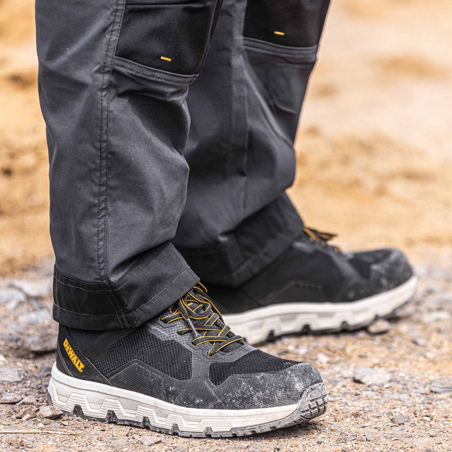 DeWalt Lamar Lamar Safety Trainer Black - - Customisable Footwear