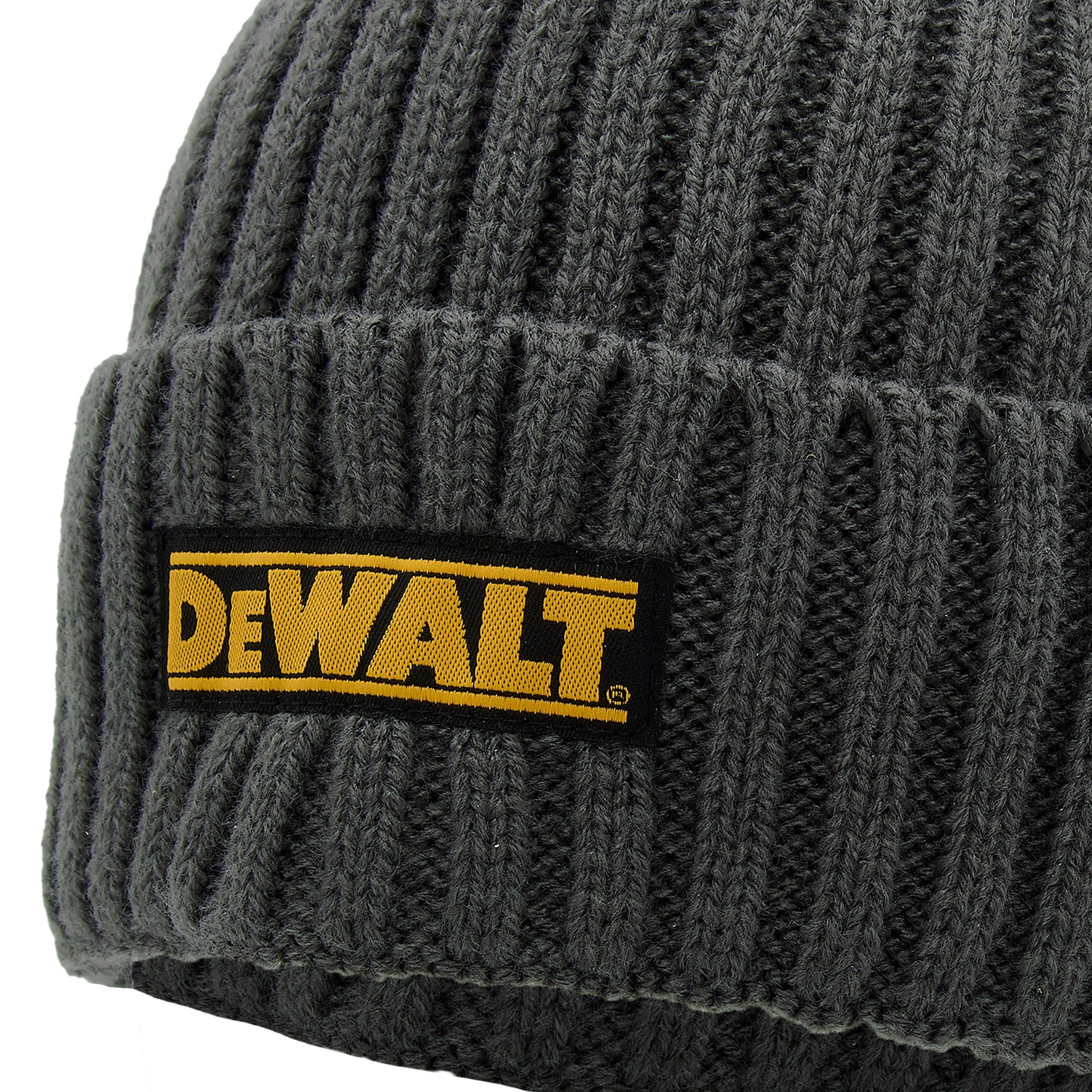 DeWalt Indianapolis Knitted Beanie Hat Green - - Customisable Workwear