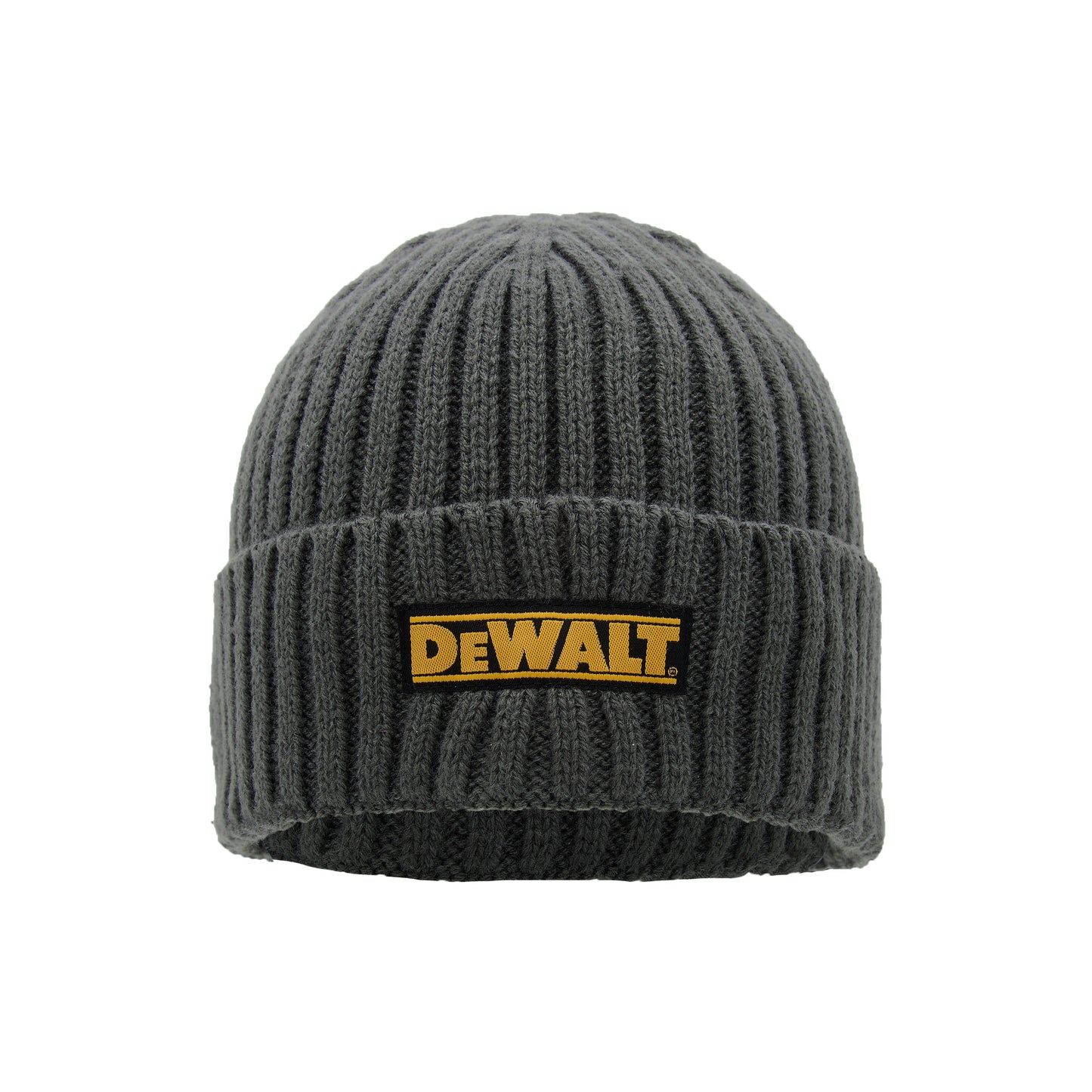 DeWalt Indianapolis Knitted Beanie Hat Green - Green One size - Customisable Workwear