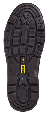 Sterling Steel SS806SM Black 6 Eye Hiker Boot Brown - - Customisable Footwear