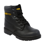 Apache AP300 6 Eye Safety Boot Black - Black - Customisable Boots