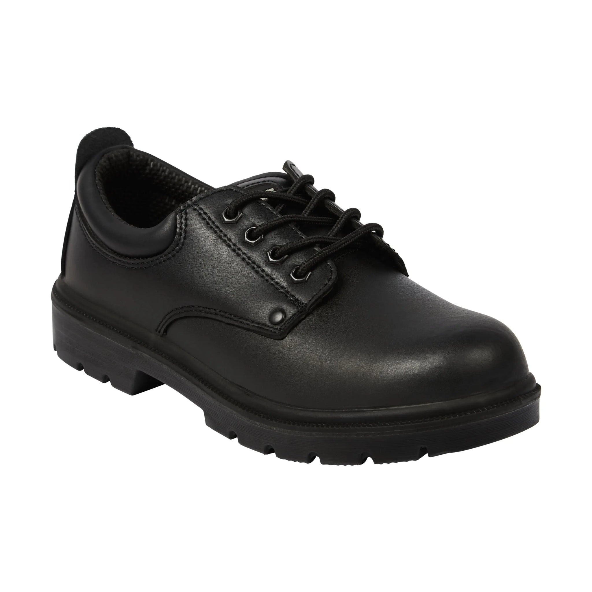 Apache AP306 4 Eye Safety Shoe Black - Black - Customisable Trainers