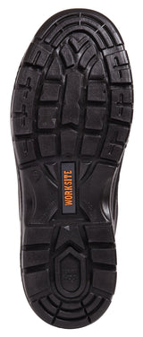 Work Site SS601SM Mid-Cut Safety Boot Black - - Customisable Footwear