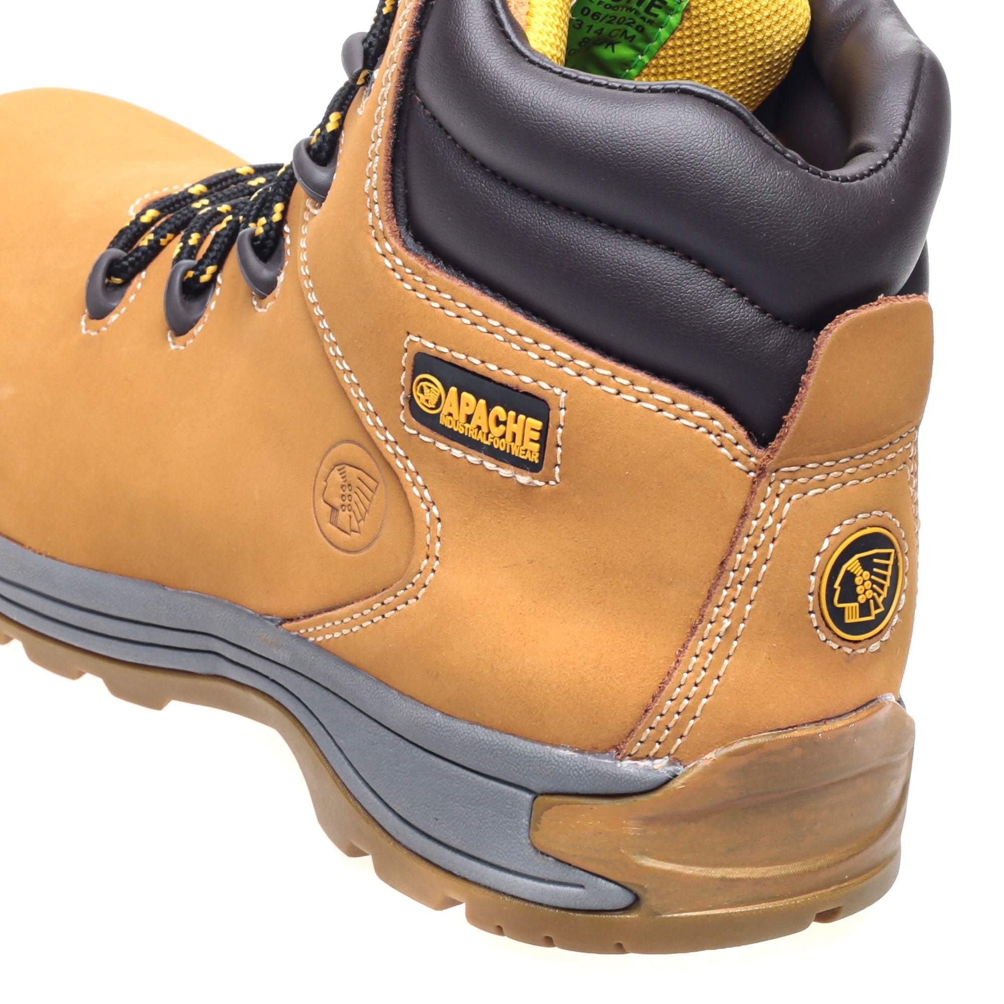 Apache - AP314CM Wheat Nubuck Water Resistant Safety Hiker |  Apache