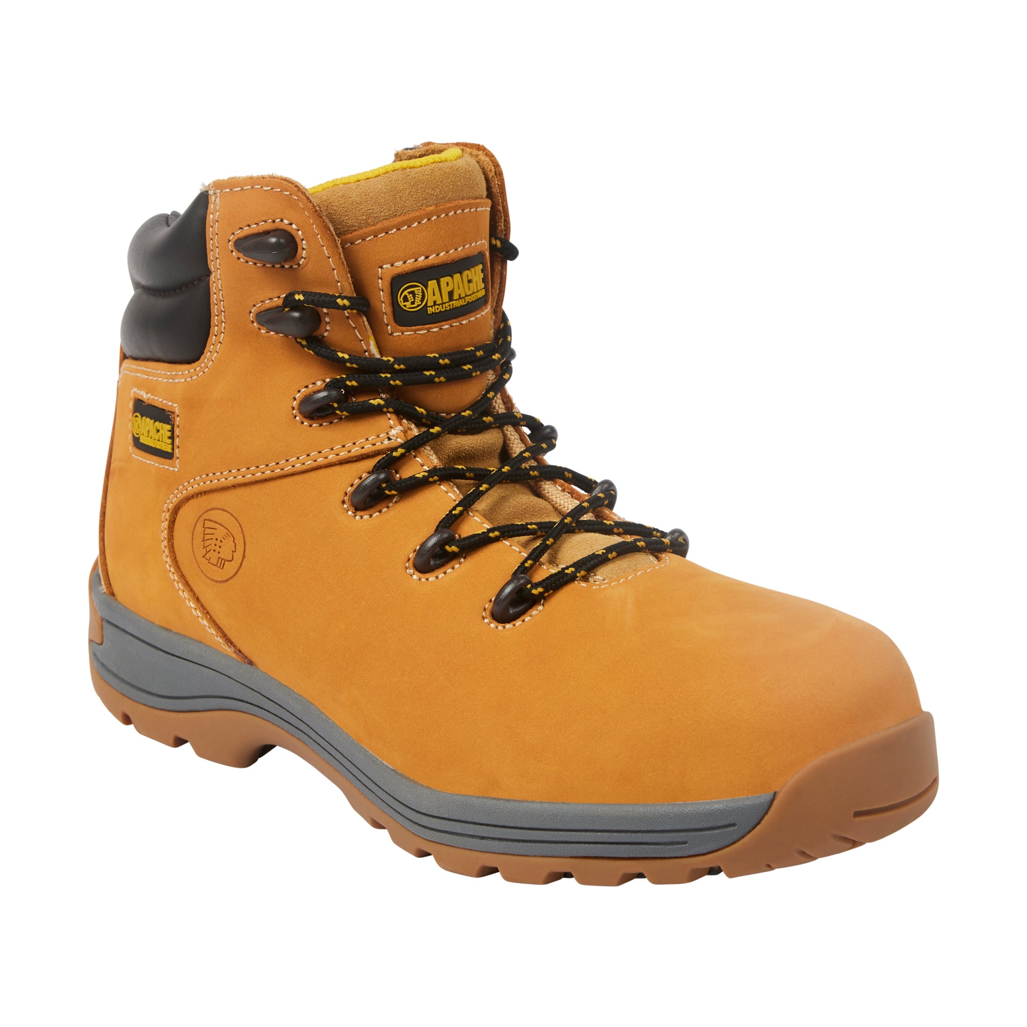 Apache - AP314CM Wheat Nubuck Water Resistant Safety Hiker |  Apache