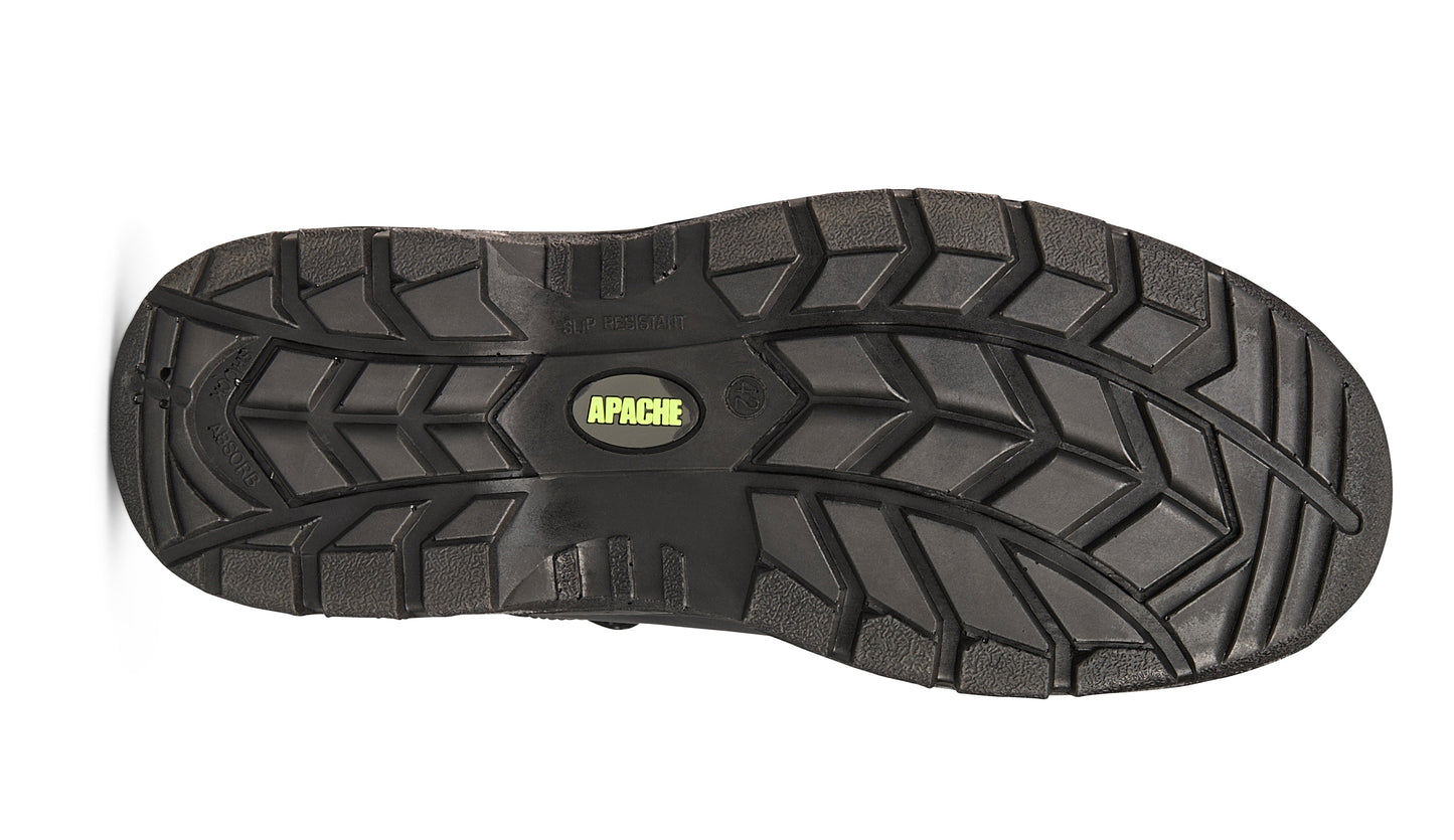 Apache SS812SM Waterproof Safety Hiker Black - - Customisable Footwear