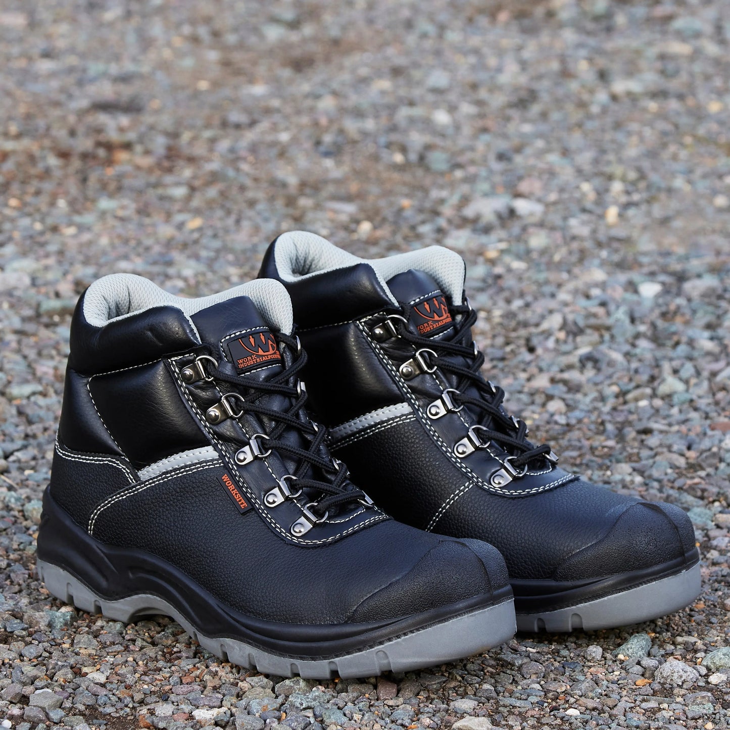 Work Site SS609SM Black All Terrain Safety Boot Honey - - Customisable Footwear