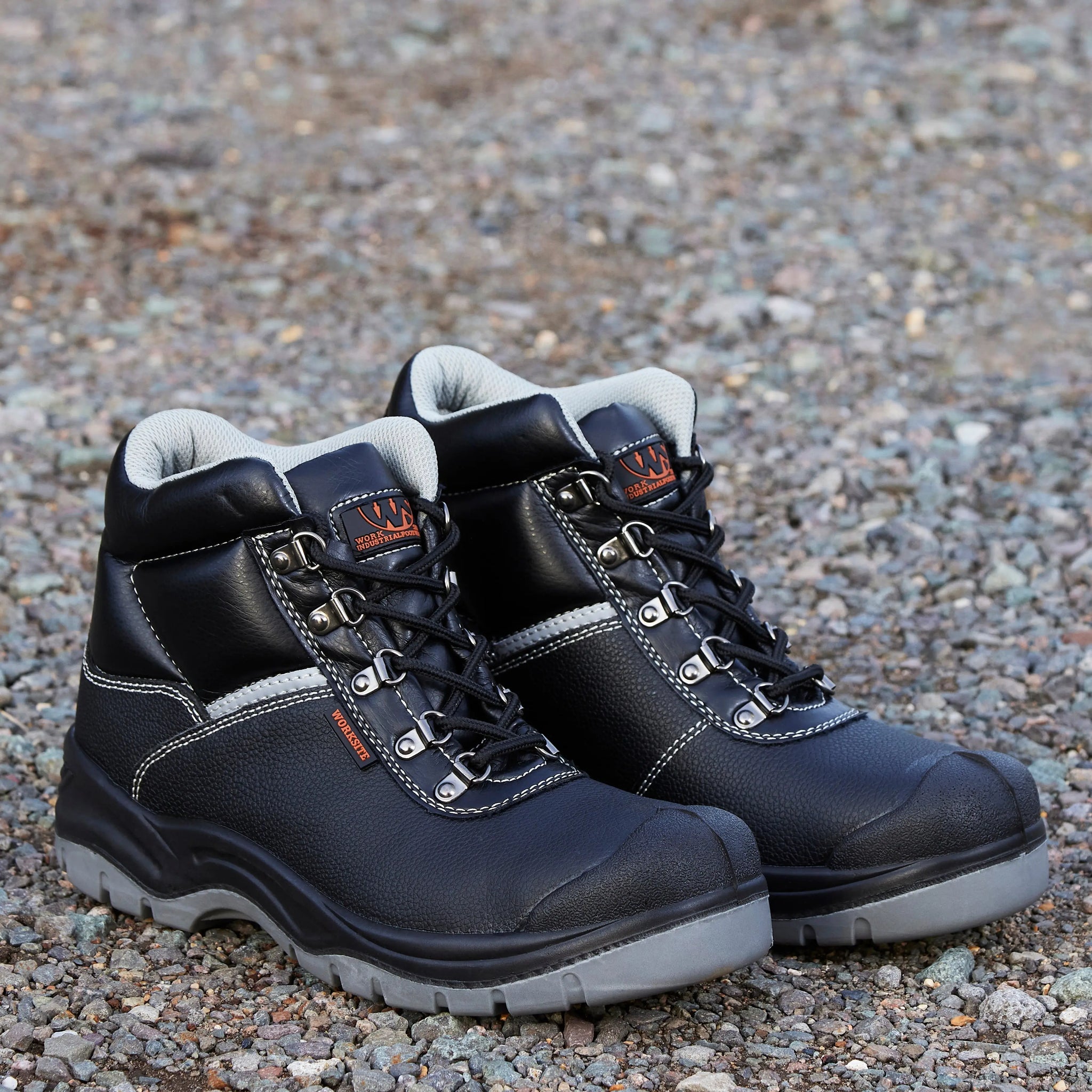 Work Site SS609SM Black All Terrain Safety Boot Honey - - Customisable Footwear