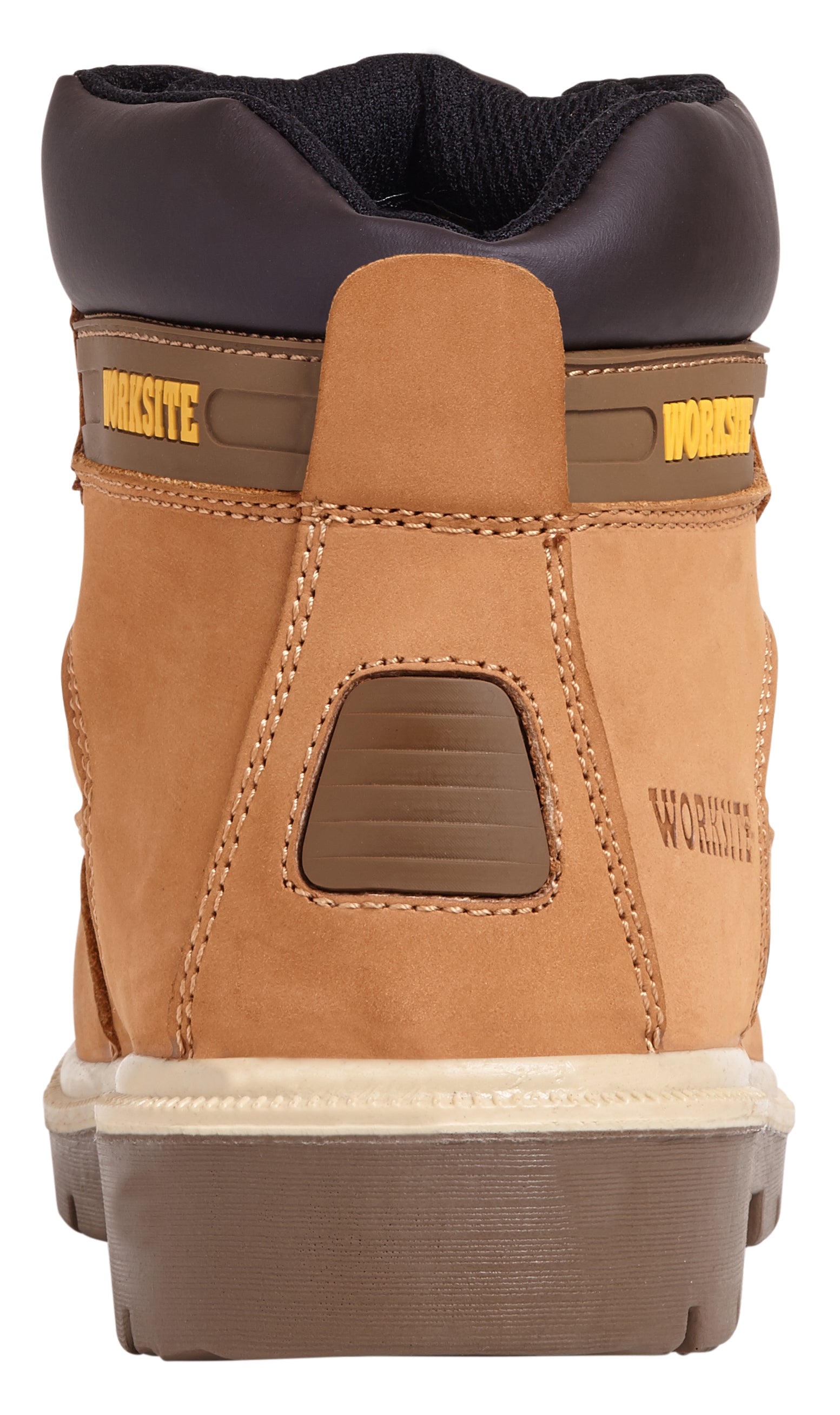 Work Site SS613SM Wheat 6'' Safety Boot Honey - - Customisable Footwear