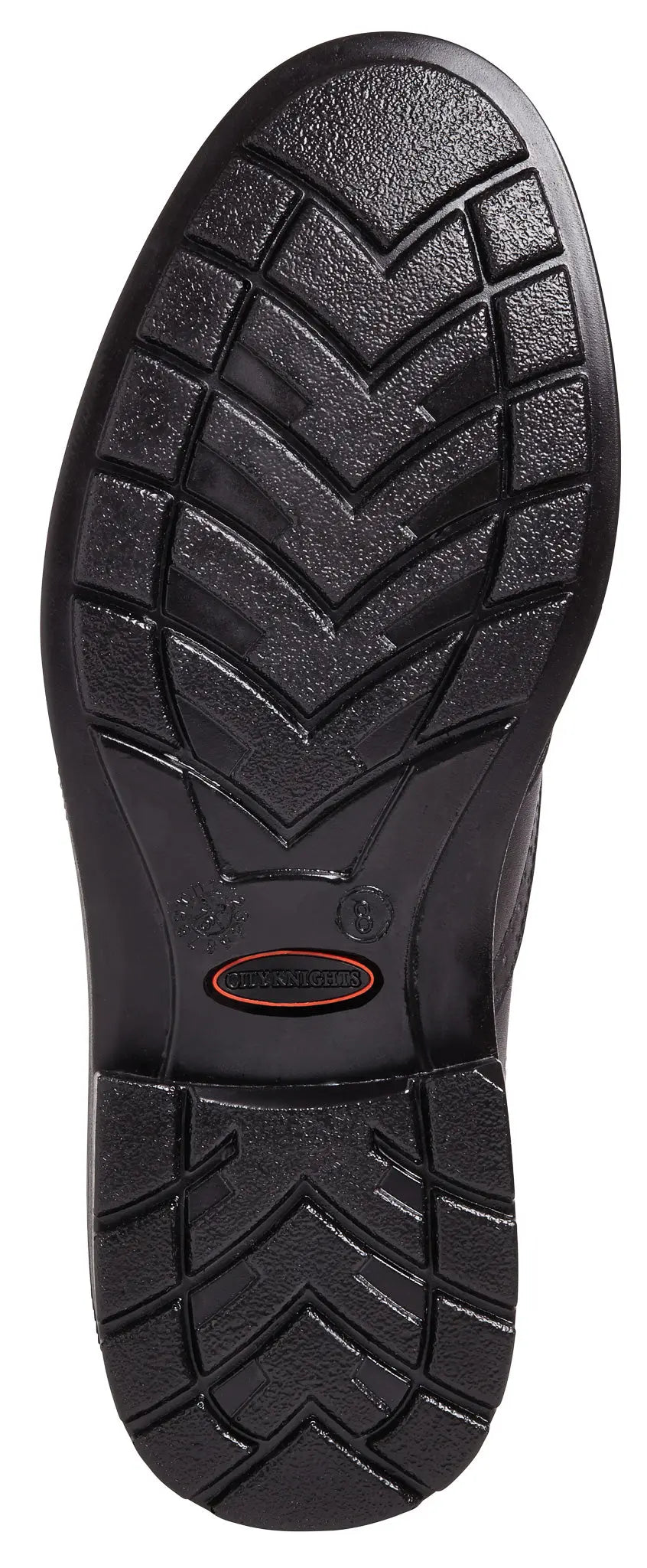 City Knights SS500CM Brogue Safey Shoe Black - - Customisable Footwear