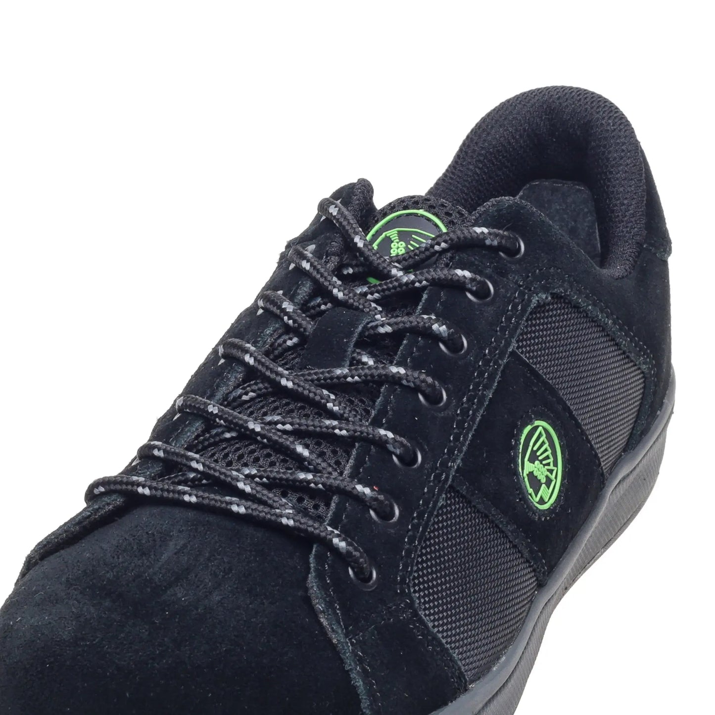 Apache KICK Suede Cup Sole Safety Trainer Black - - Customisable Safety Trainers