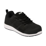 Apache Vault Lightweight Sports Trainer Black - Black - Customisable Safety Trainers