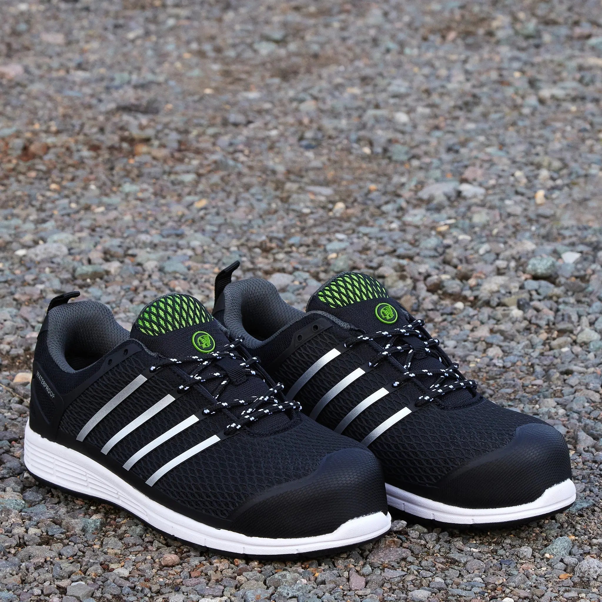 Apache Motion WR Waterproof Sports Trainer Black - - Customisable Trainers
