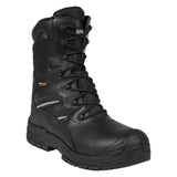 Apache COMBAT Non Metallic High Leg Safety Boot Black - Black - Customisable Boots