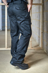 Apache APIND Industry Cargo Trousers – Black - - Customisable Trousers