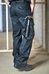 Apache APIND Industry Cargo Trousers – Black - - Customisable Trousers