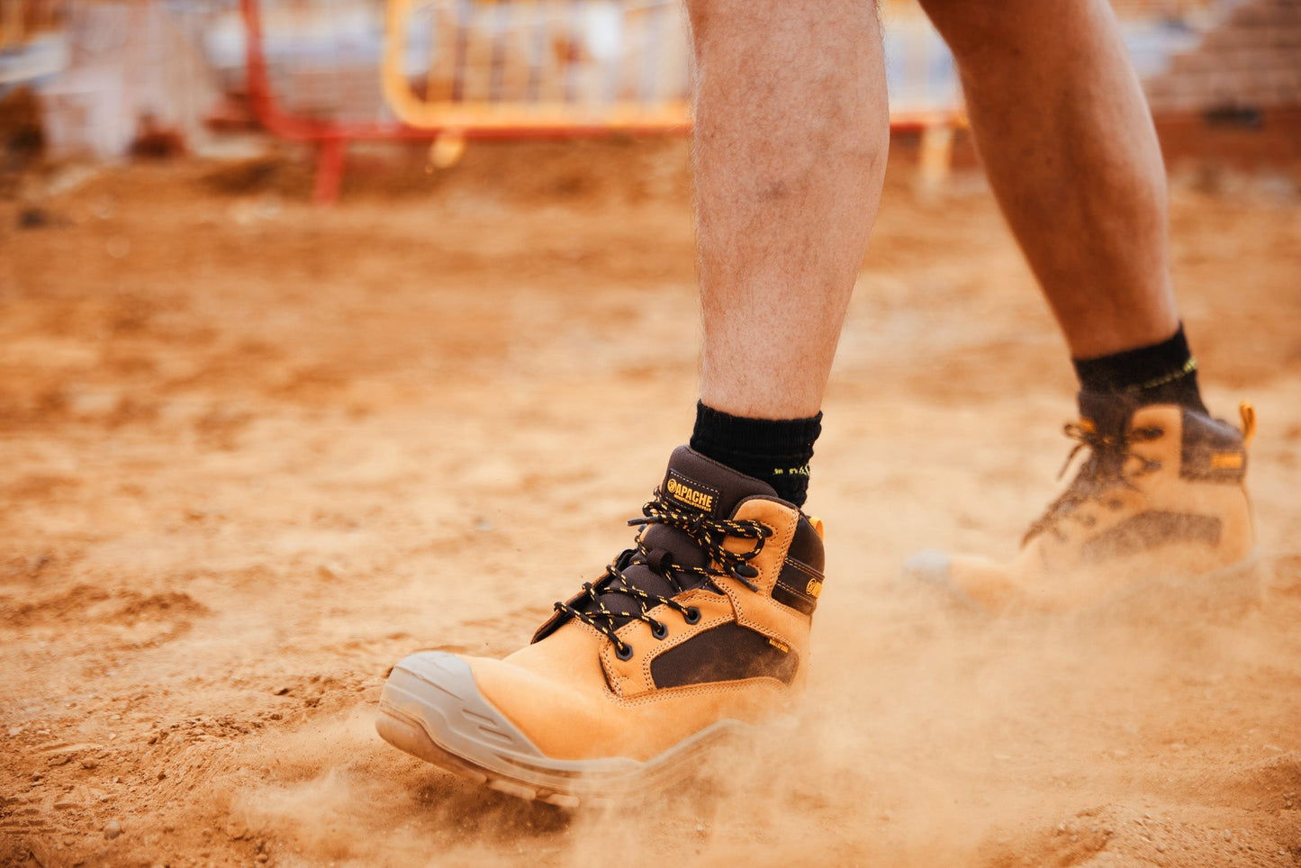 Apache Arizona Metal Free Waterproof Safety Boot – Honey - - Customisable Boots