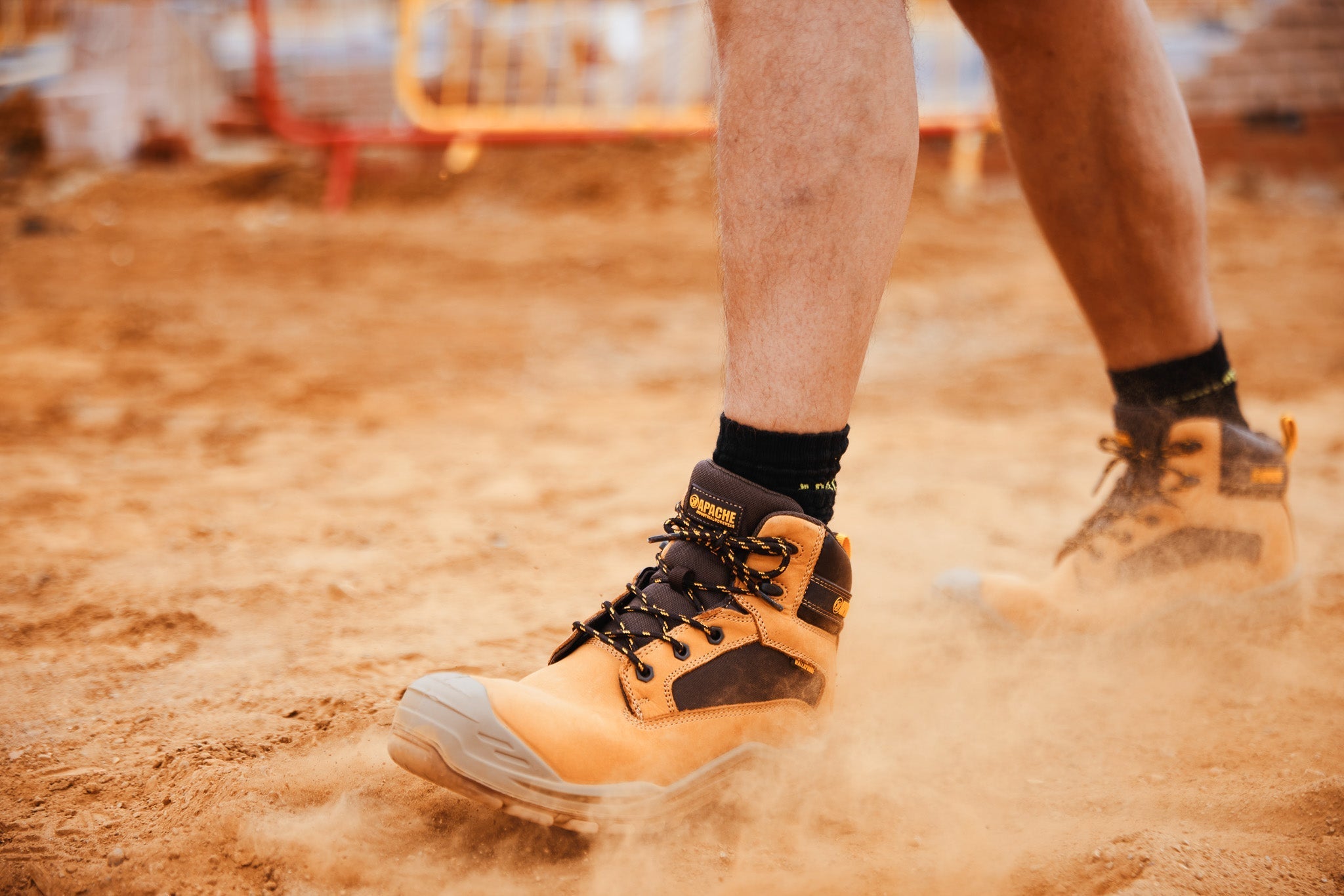 Apache Arizona Metal Free Waterproof Safety Boot – Honey - - Customisable Boots