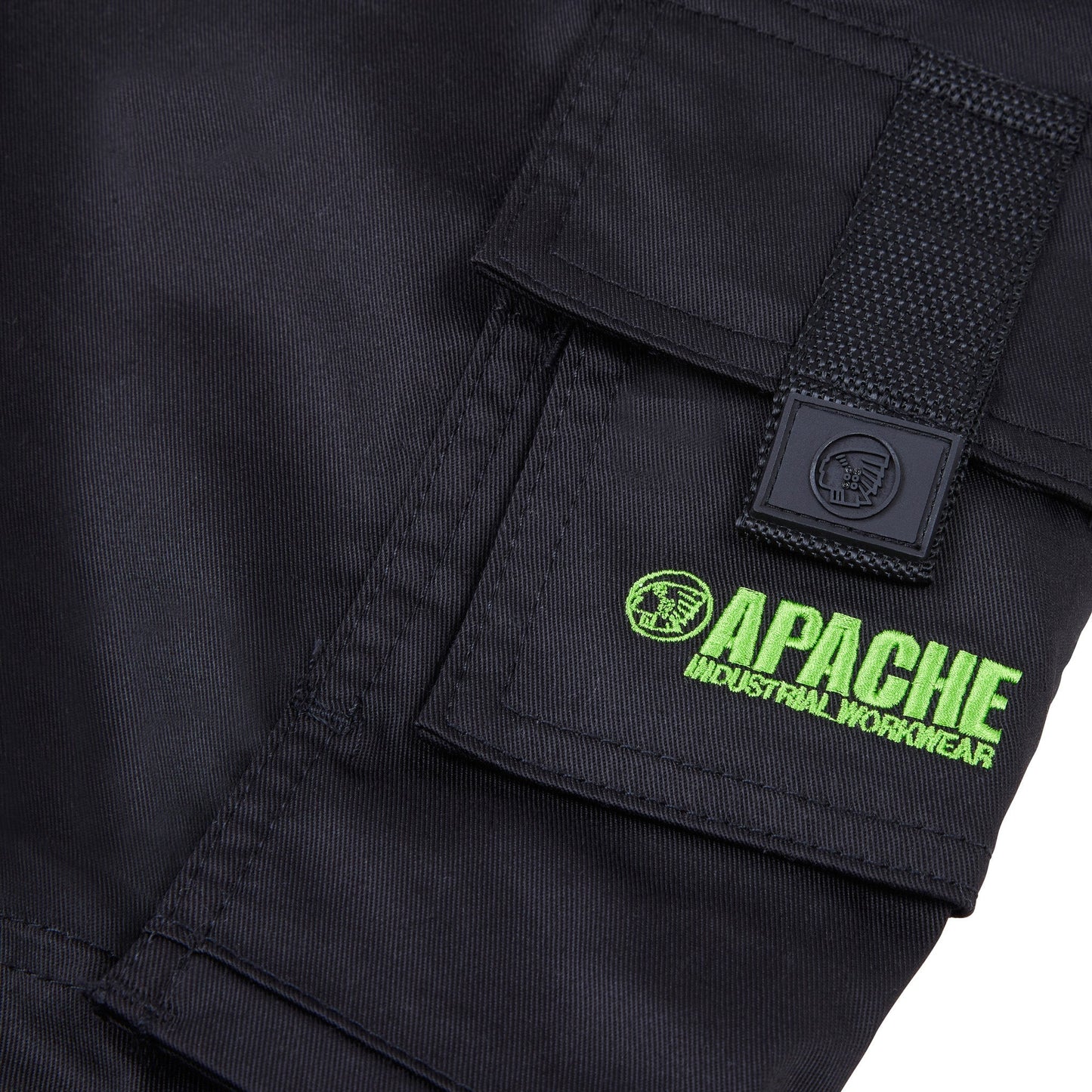 Apache Bancroft Holster Trouser Slim Fit Stretch Black - - Customisable Trousers