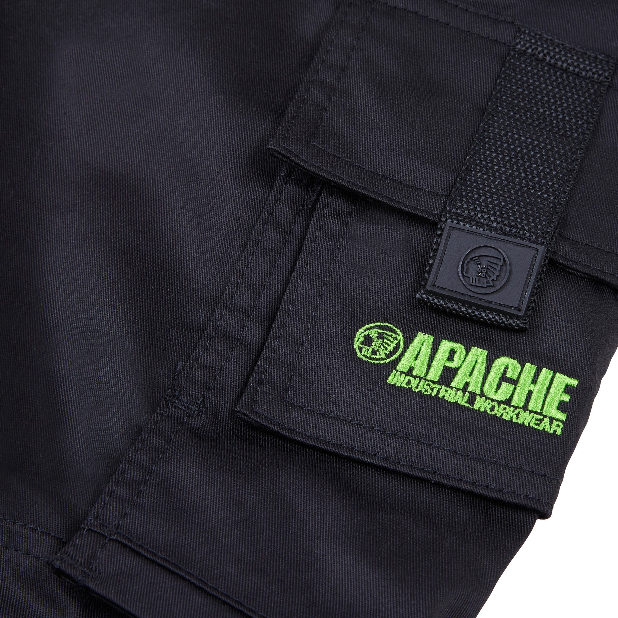 Apache Bancroft Holster Trouser Slim Fit Stretch Black - - Customisable Trousers