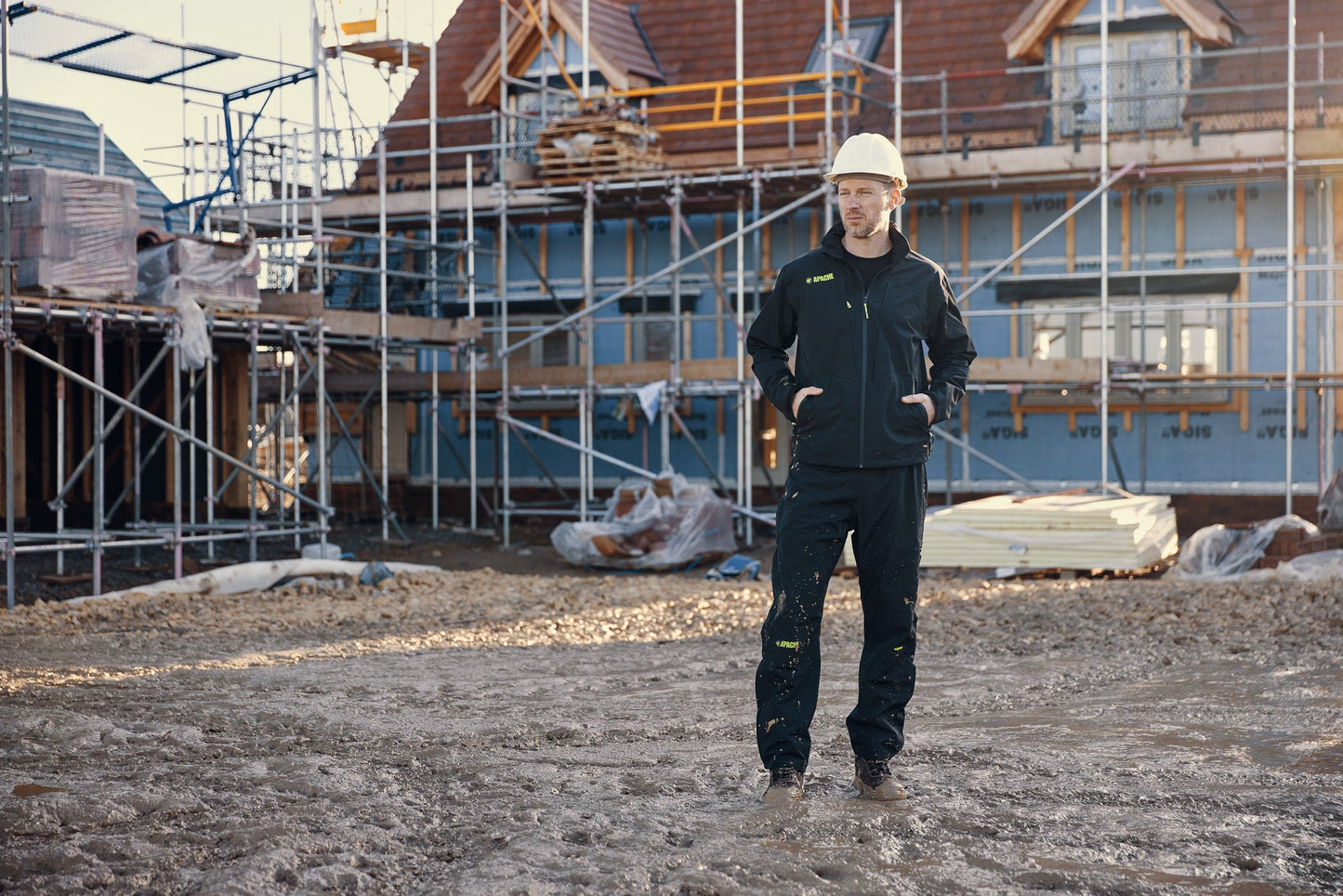 Apache Quebec Waterproof Trouser Waterproof Trouser Black - - Customisable Workwear