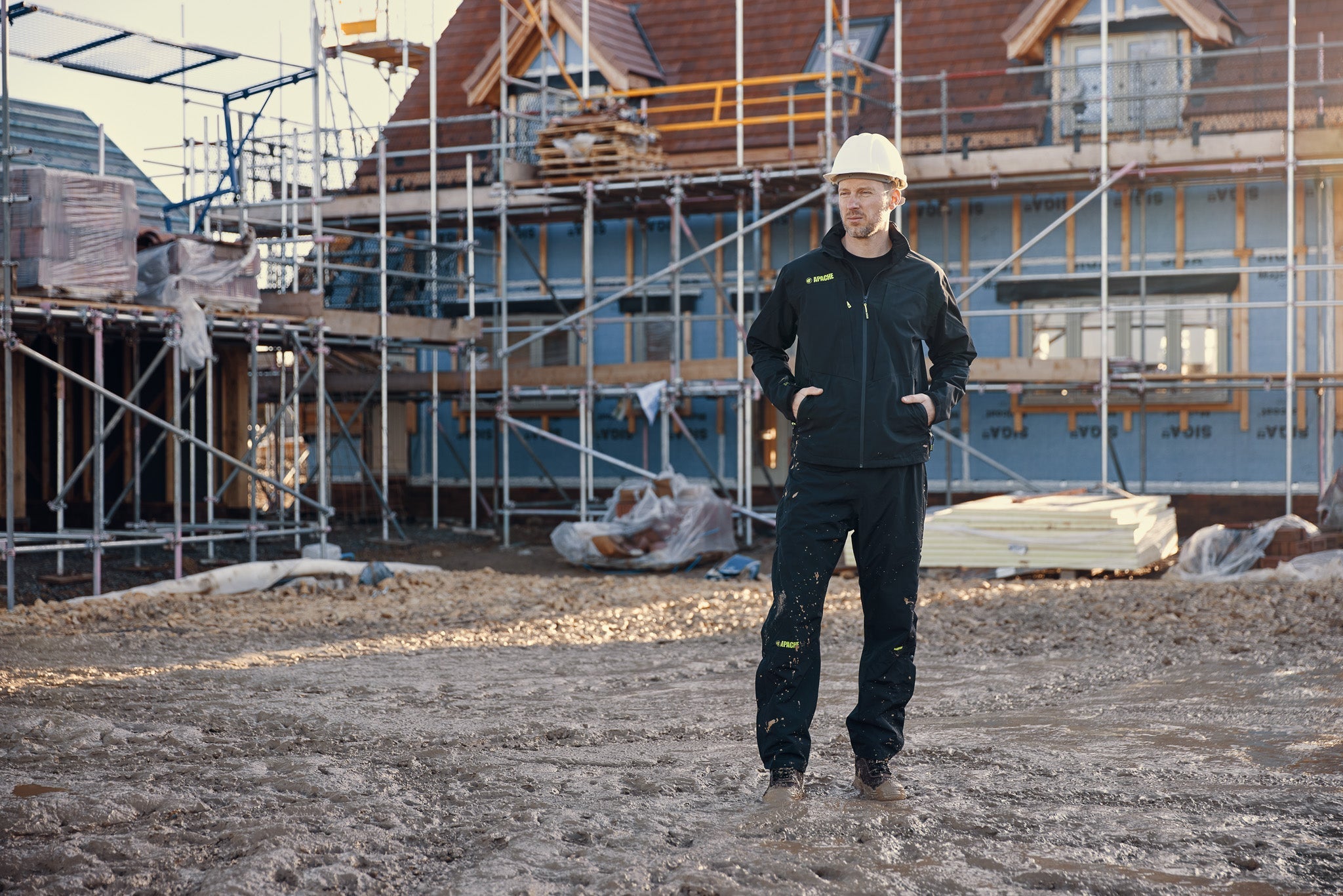Apache Quebec Waterproof Trouser Waterproof Trouser Black - - Customisable Workwear