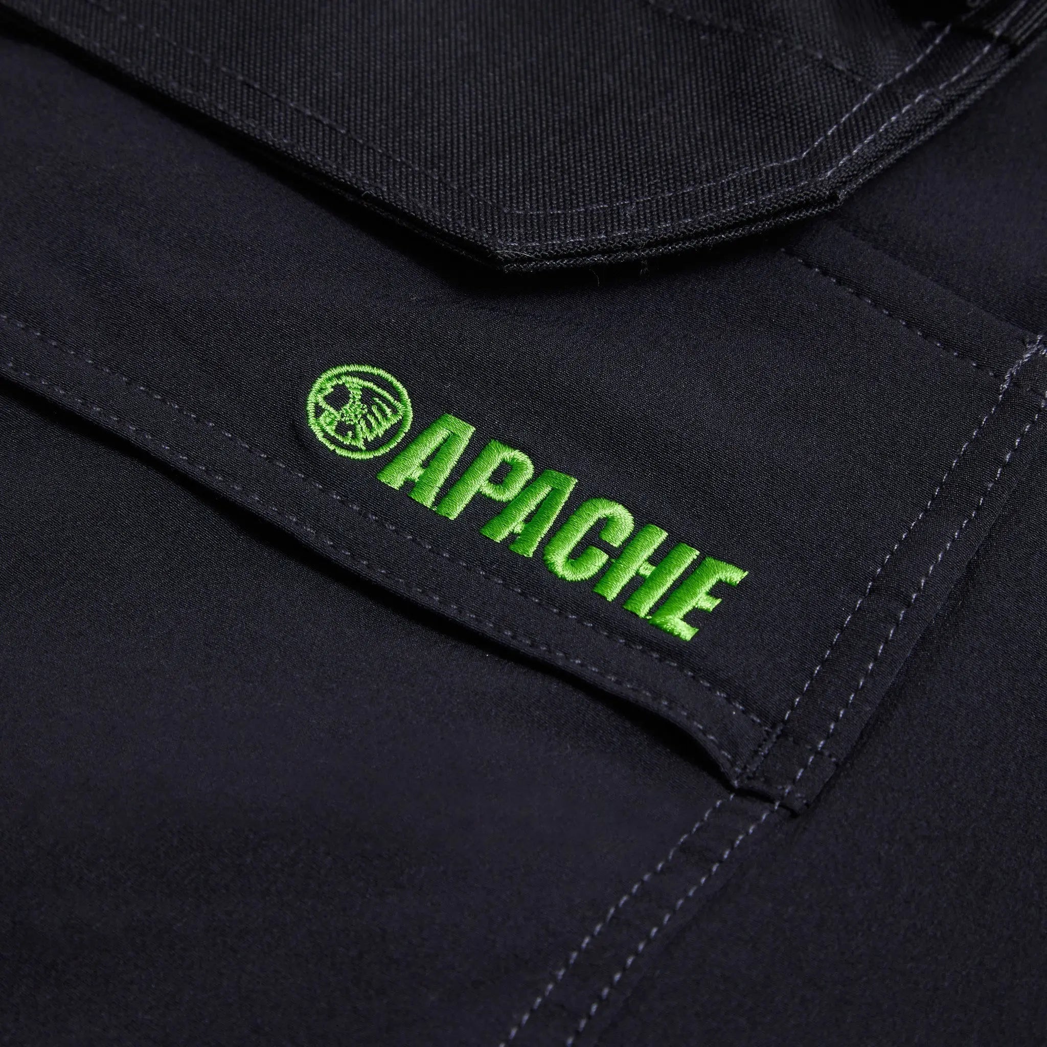Apache Whistler Whistler 4 way stretch short Black - - Customisable Shorts