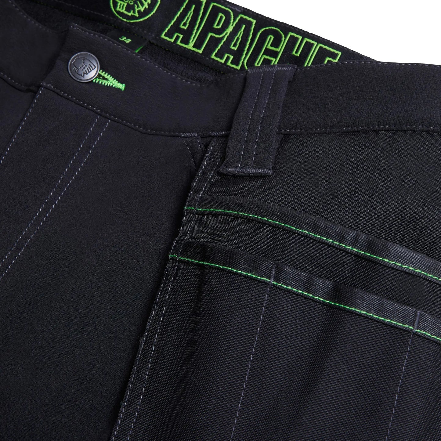 Apache Whistler Whistler 4 way stretch short Black - - Customisable Shorts