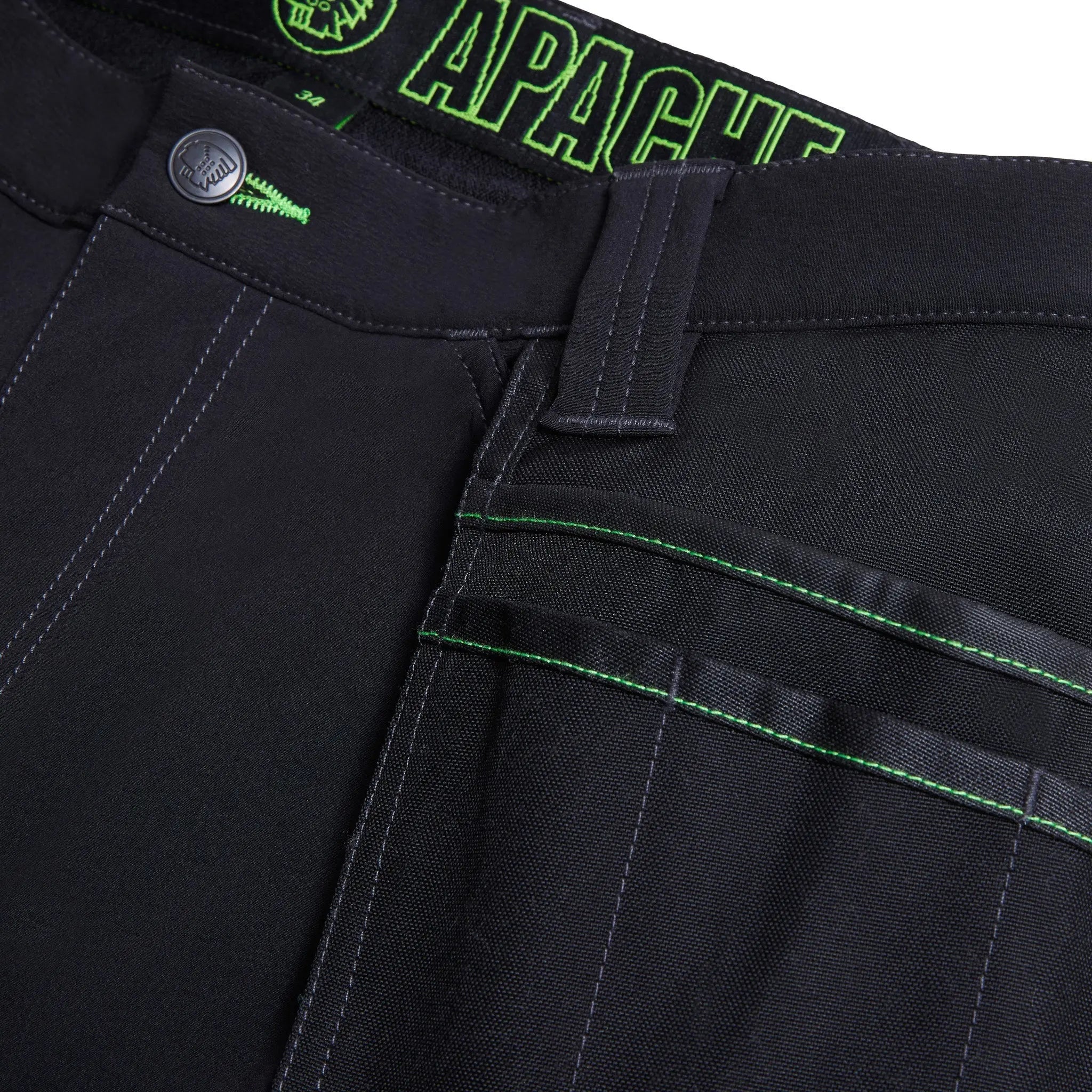Apache Whistler Whistler 4 way stretch short Black - - Customisable Shorts