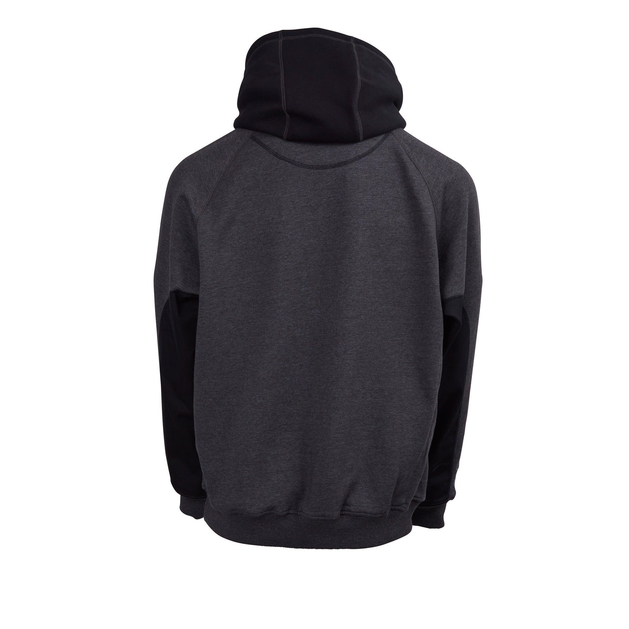 Apache Kingston Hooded Sweatshirt 320 GSM Grey/Black - - Customisable Workwear