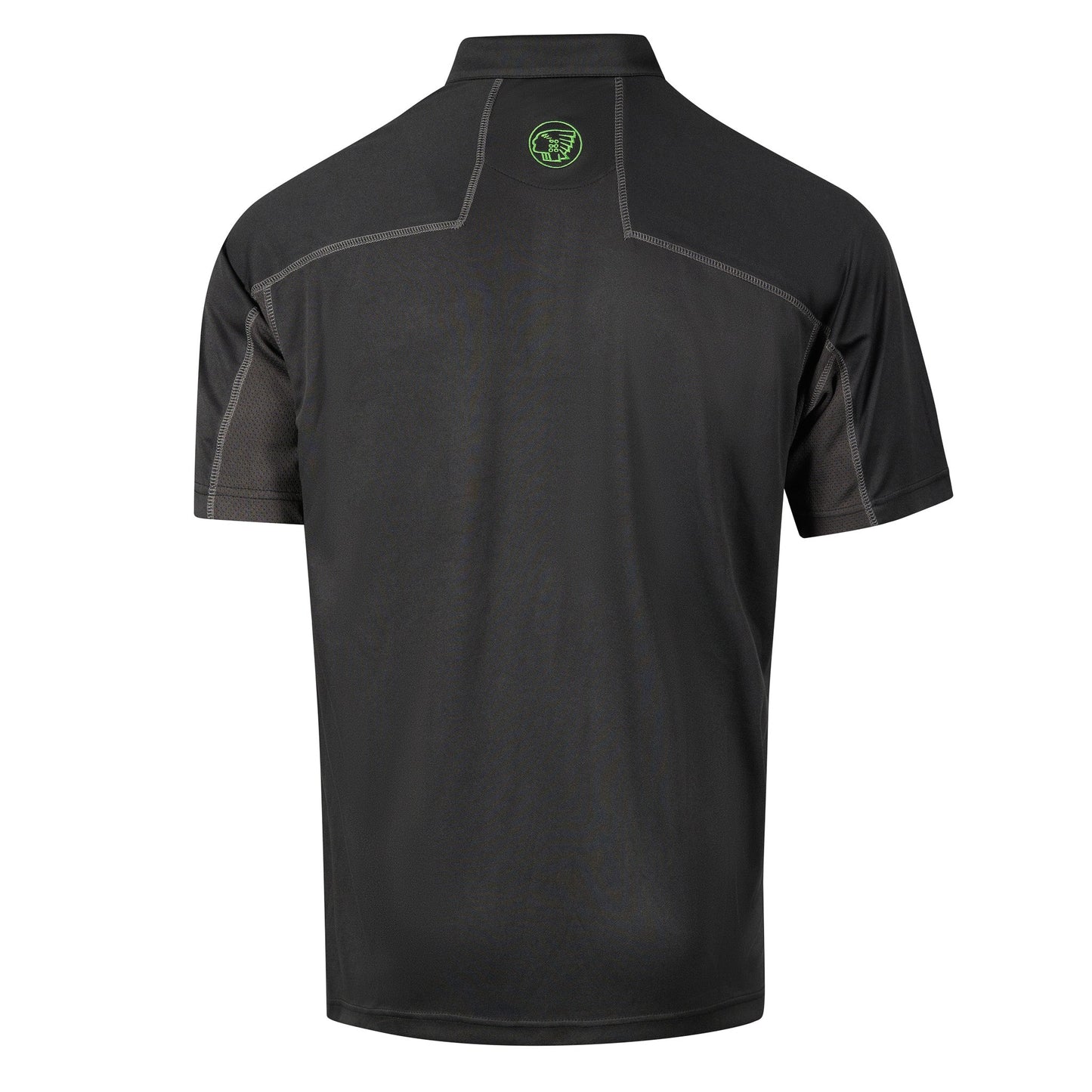 Apache Langley Polo Shirt Black/Grey - Black Grey - Customisable Bodywarmer