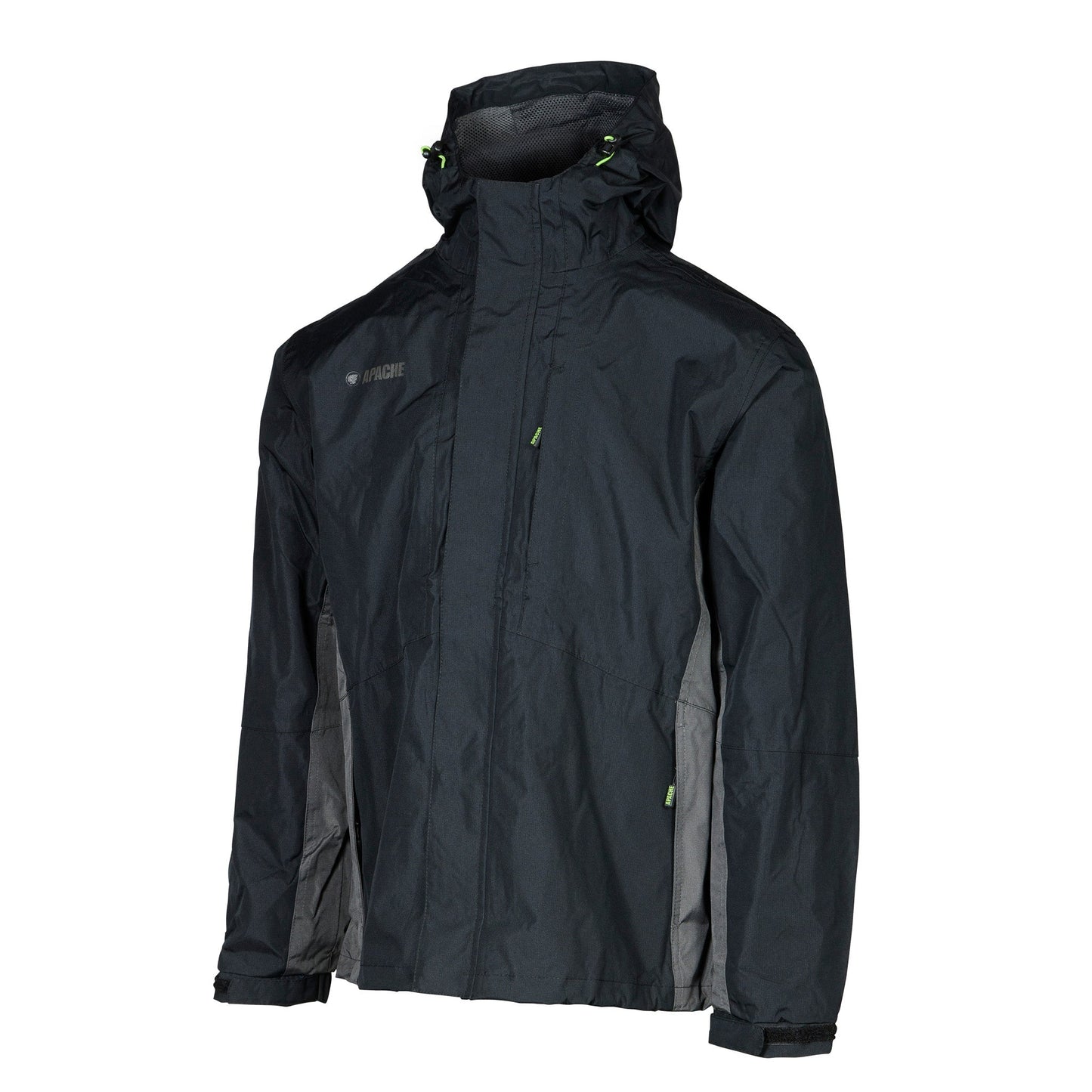 Apache Welland Waterproof Jacket Black/Charcoal - - Customisable Workwear