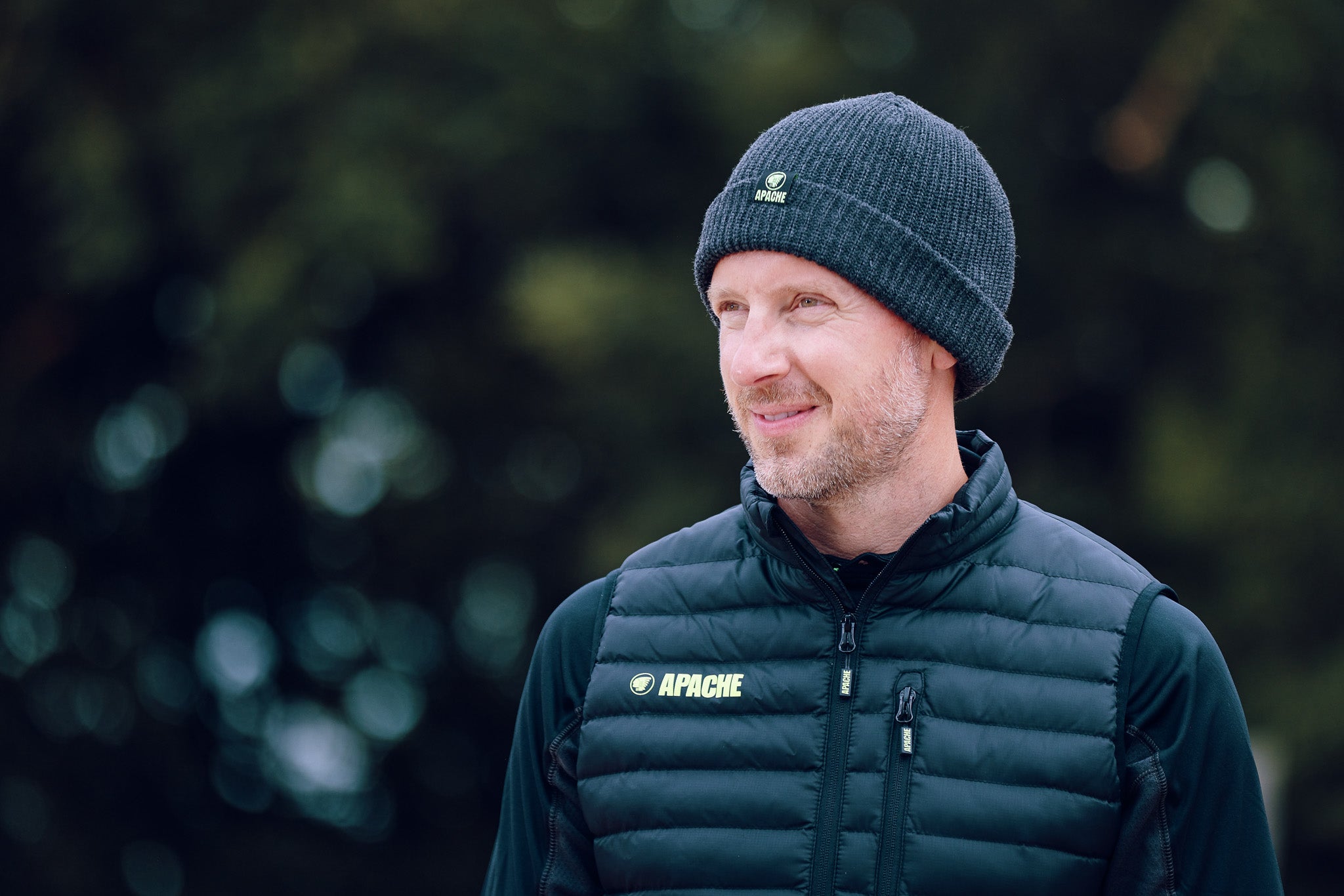 Apache Dawson Beanie Hat Charcoal Grey - - Customisable Workwear