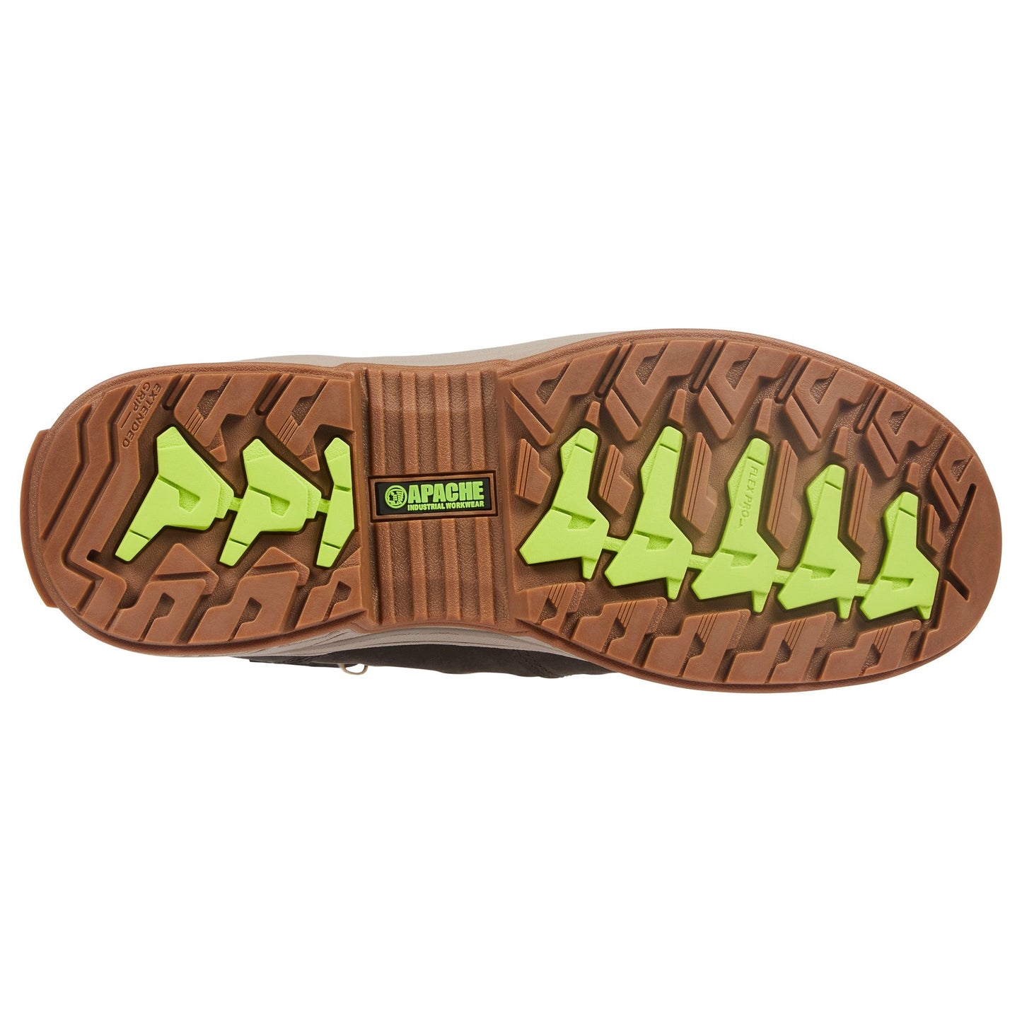 Apache Moose Jaw Leather Waterproof Safety Boot - XTS Outsole Brown - - Customisable Footwear