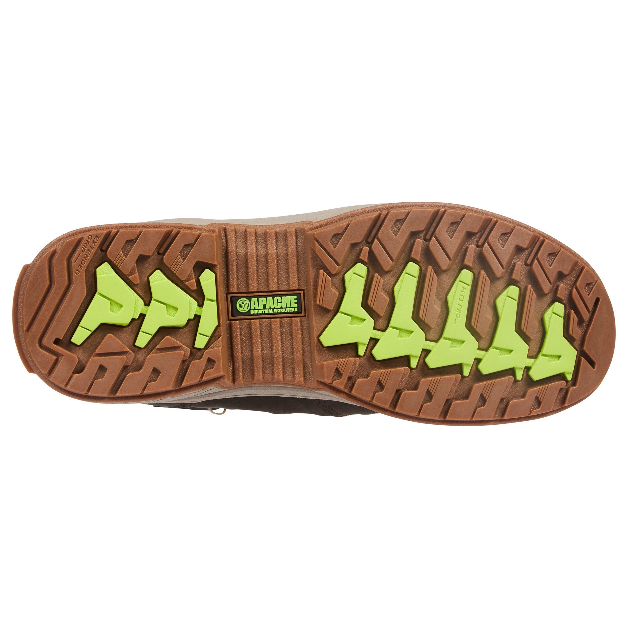 Apache Moose Jaw Leather Waterproof Safety Boot - XTS Outsole Brown - - Customisable Footwear