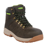 Apache Moose Jaw Leather Waterproof Safety Boot - XTS Outsole Brown - Brown - Customisable Footwear