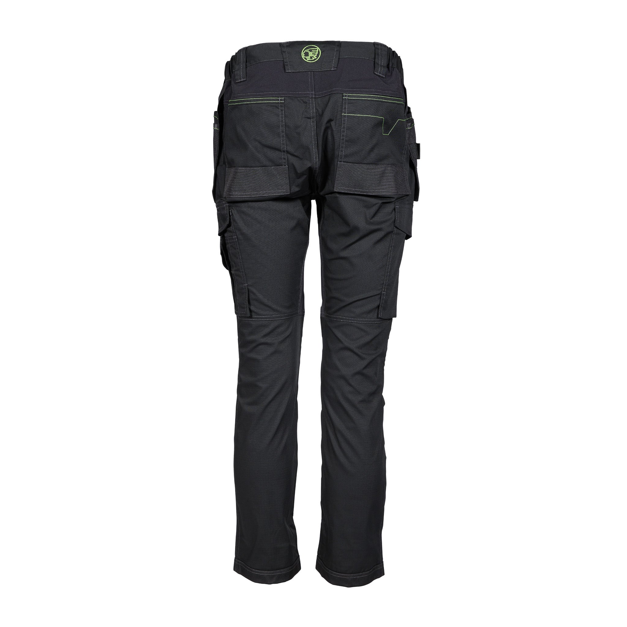 Apache Sudbury Stretch Slim Fit Holster Pocket Trouser Black - - Customisable Workwear