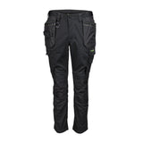 Apache Sudbury Stretch Slim Fit Holster Pocket Trouser Black - Black - Customisable Workwear