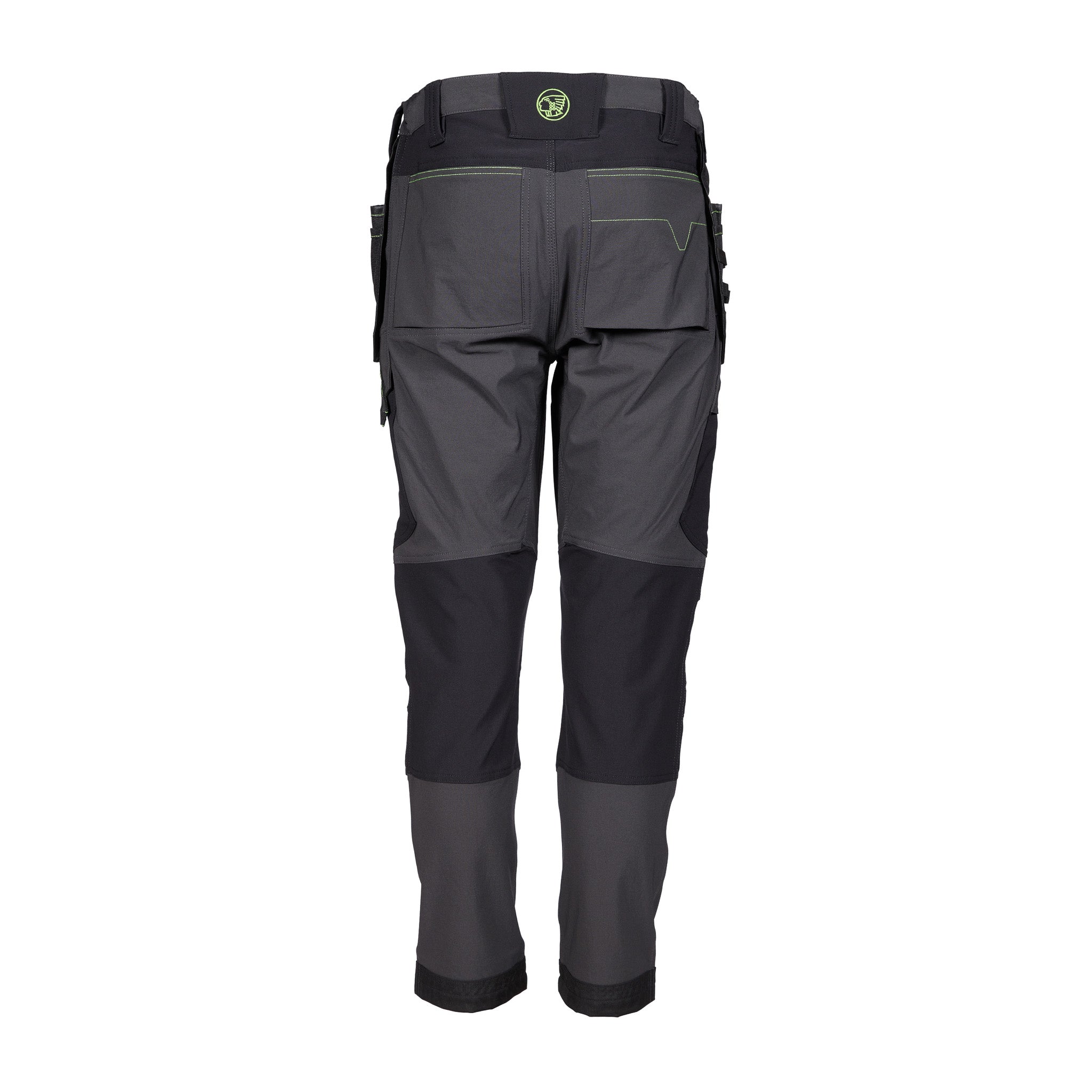 Apache Calgary Grey / Black 4 way stretch trouer Grey/Black - - Customisable Workwear