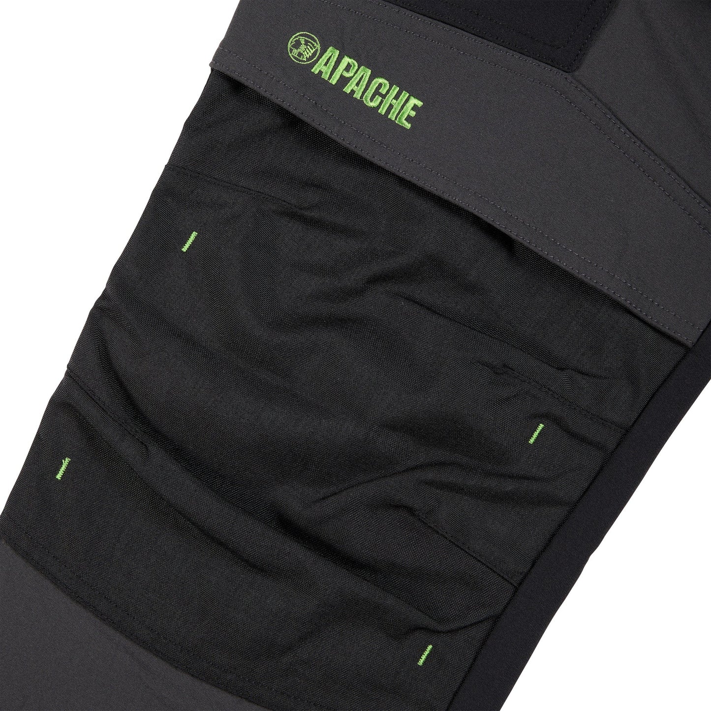 Apache Calgary Grey / Black 4 way stretch trouer Grey/Black - - Customisable Workwear