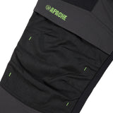 Apache Calgary Grey / Black 4 way stretch trouer Grey/Black - - Customisable Workwear