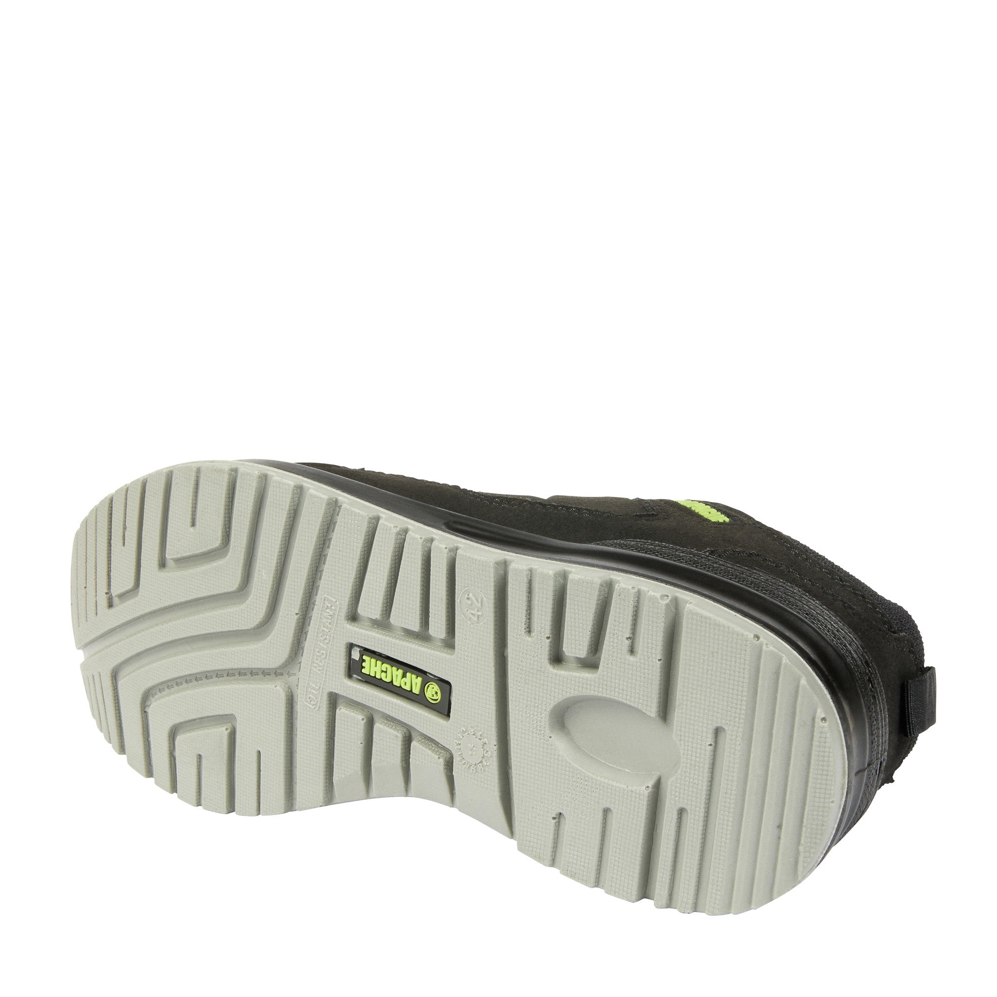 Apache Brampton S3 Recycled Suede Safety Trainer Boot Black - - Customisable Footwear