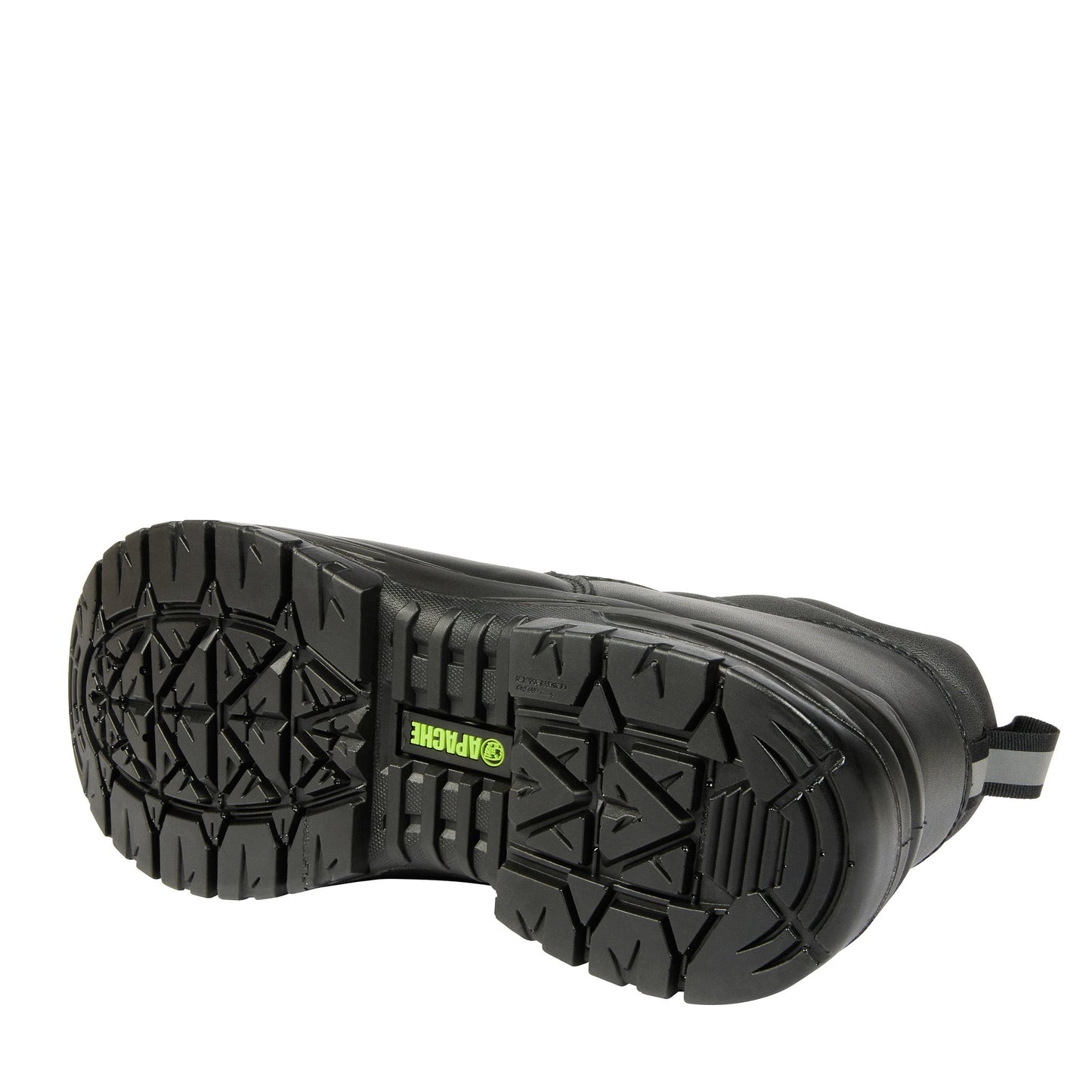 Apache Hamilton GRS Certified Recycled Leather Safety Boot Black - - Customisable Footwear