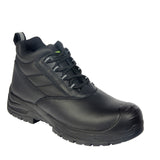 Apache Hamilton GRS Certified Recycled Leather Safety Boot Black - Black - Customisable Footwear