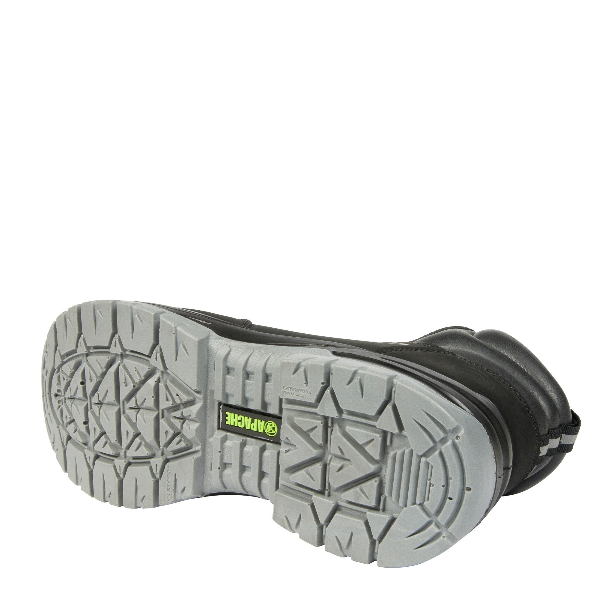 Apache Armstrong GRS Certified Recycled Suede Safety Boot Black - - Customisable Footwear