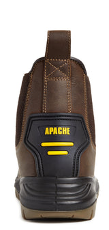 Apache AP715SM Safety Dealer Boot – Brown - - Customisable Boots
